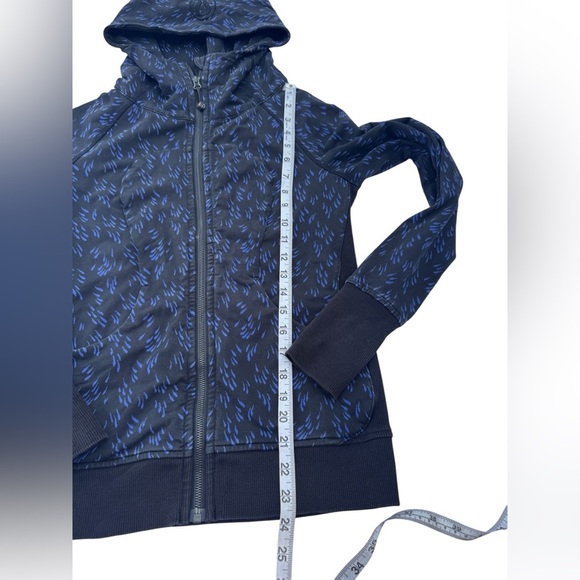 Lululemon Scuba Hoodie III Terry Jacket Pitter Patter Women’s Size 4 - Picture 10 of 11